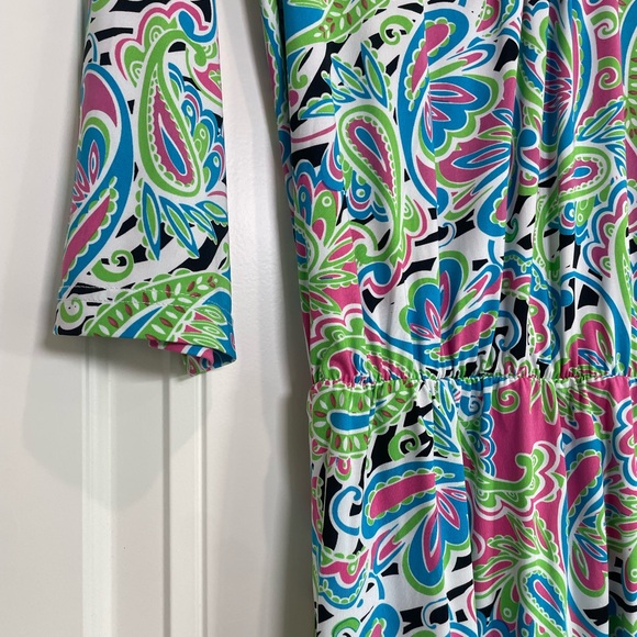 Mud Pie Women’s Multicolor Paisley Dress - Picture 4 of 6